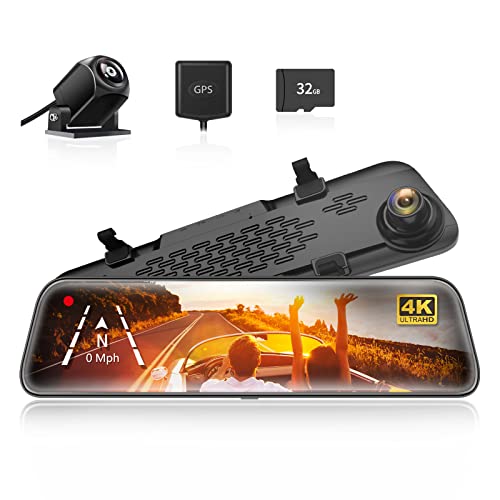 This Mirror-Mounted Dash Cam Is $50 Off Right Now