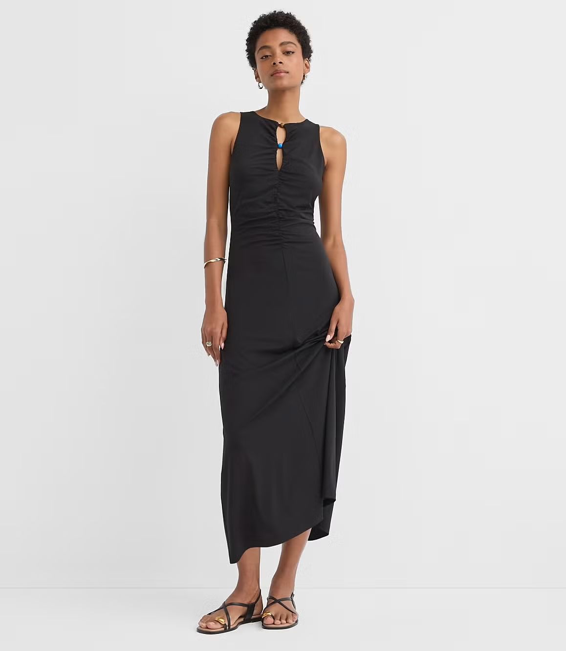 long black summer dress Maxi Dresses for Women skimming A Lulus | Black Tie-Strap Tiered