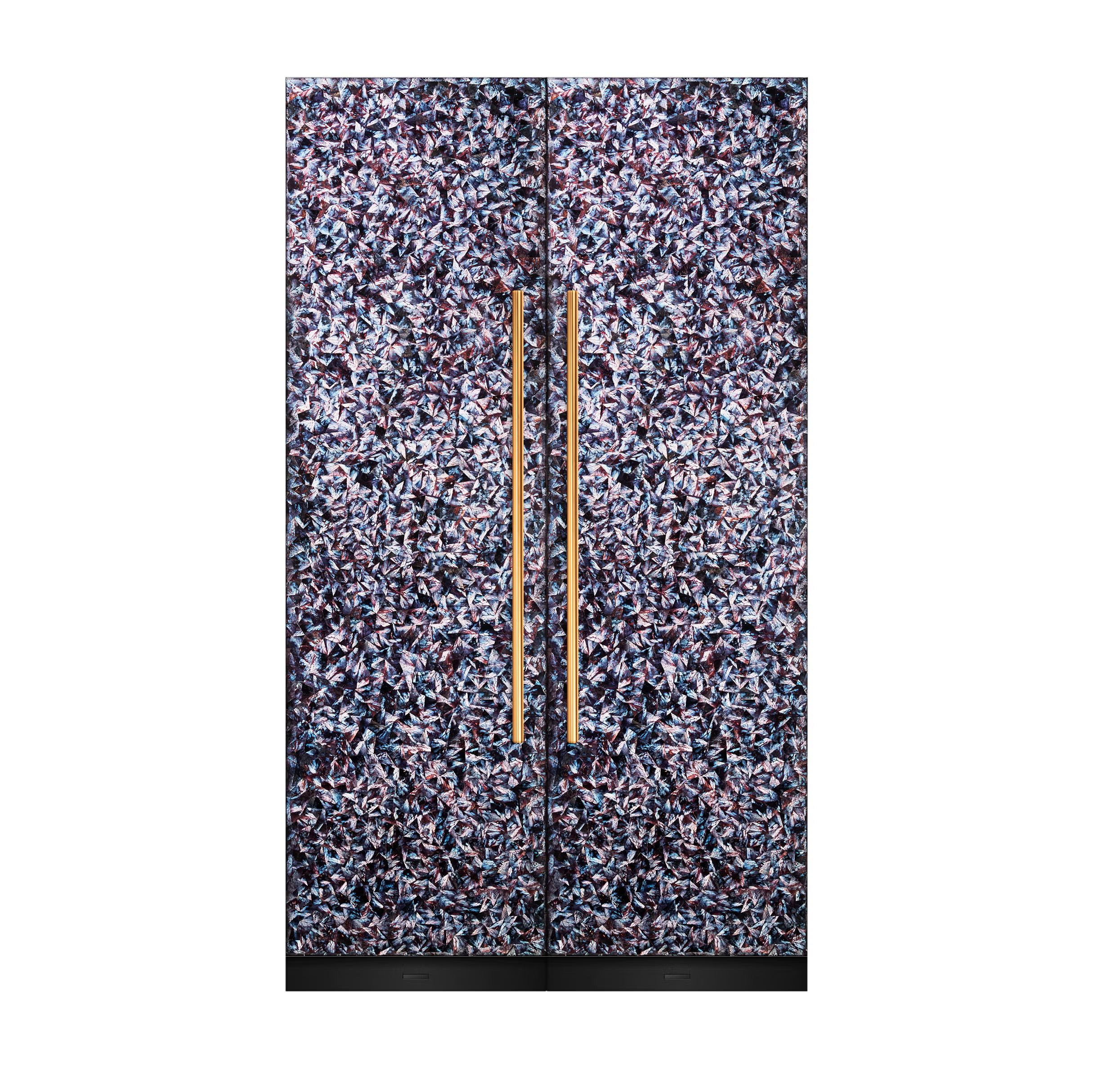 This JennAir Refrigerator Turns Mussel Shells Into Abstract Art