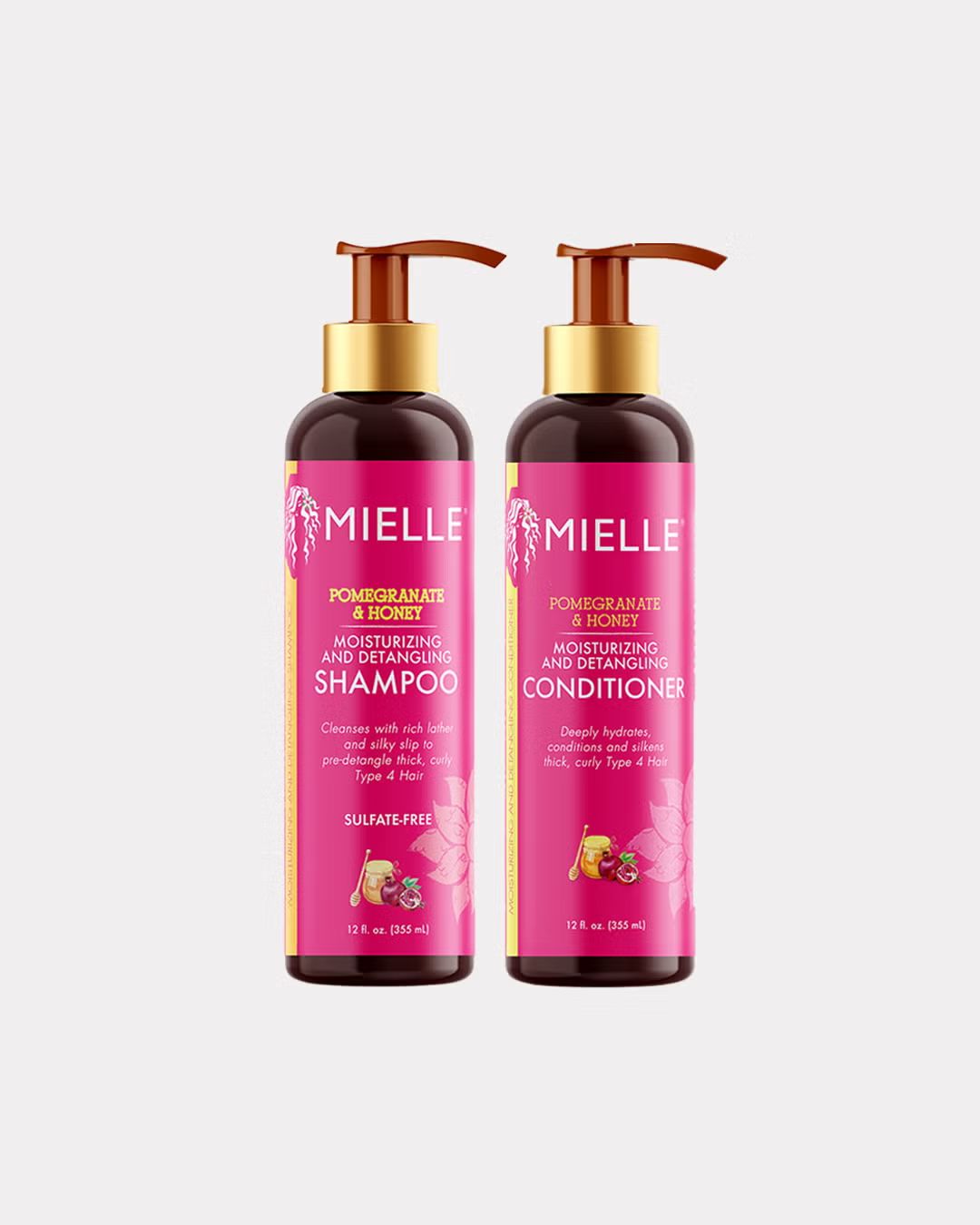 Pomegranate & Honey Detangling Shampoo & Conditioner