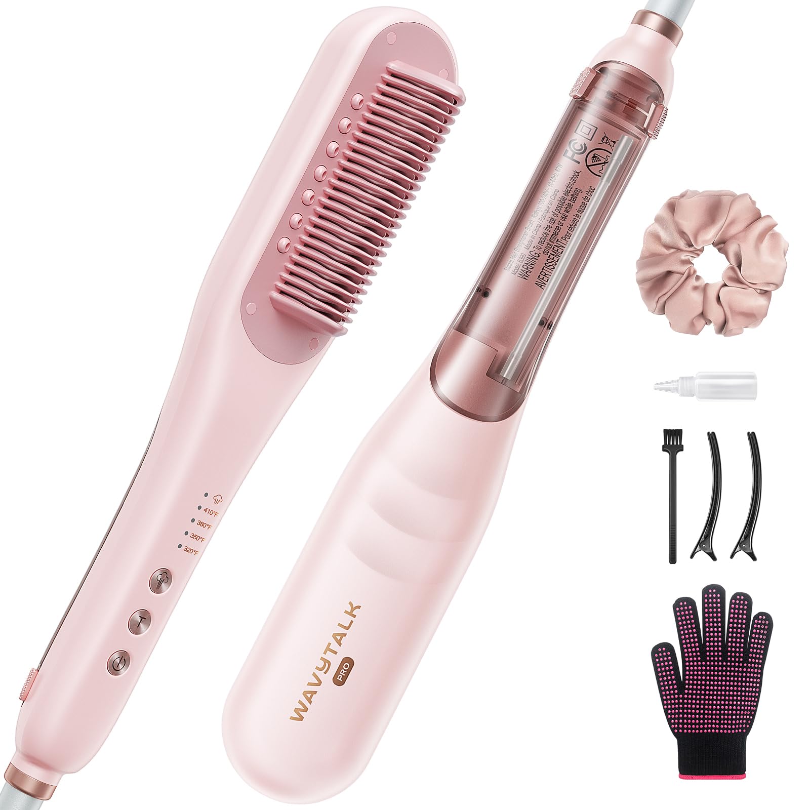 Wavytalk Steamline Pro Straightener Brush Is 30% off for Prime Day