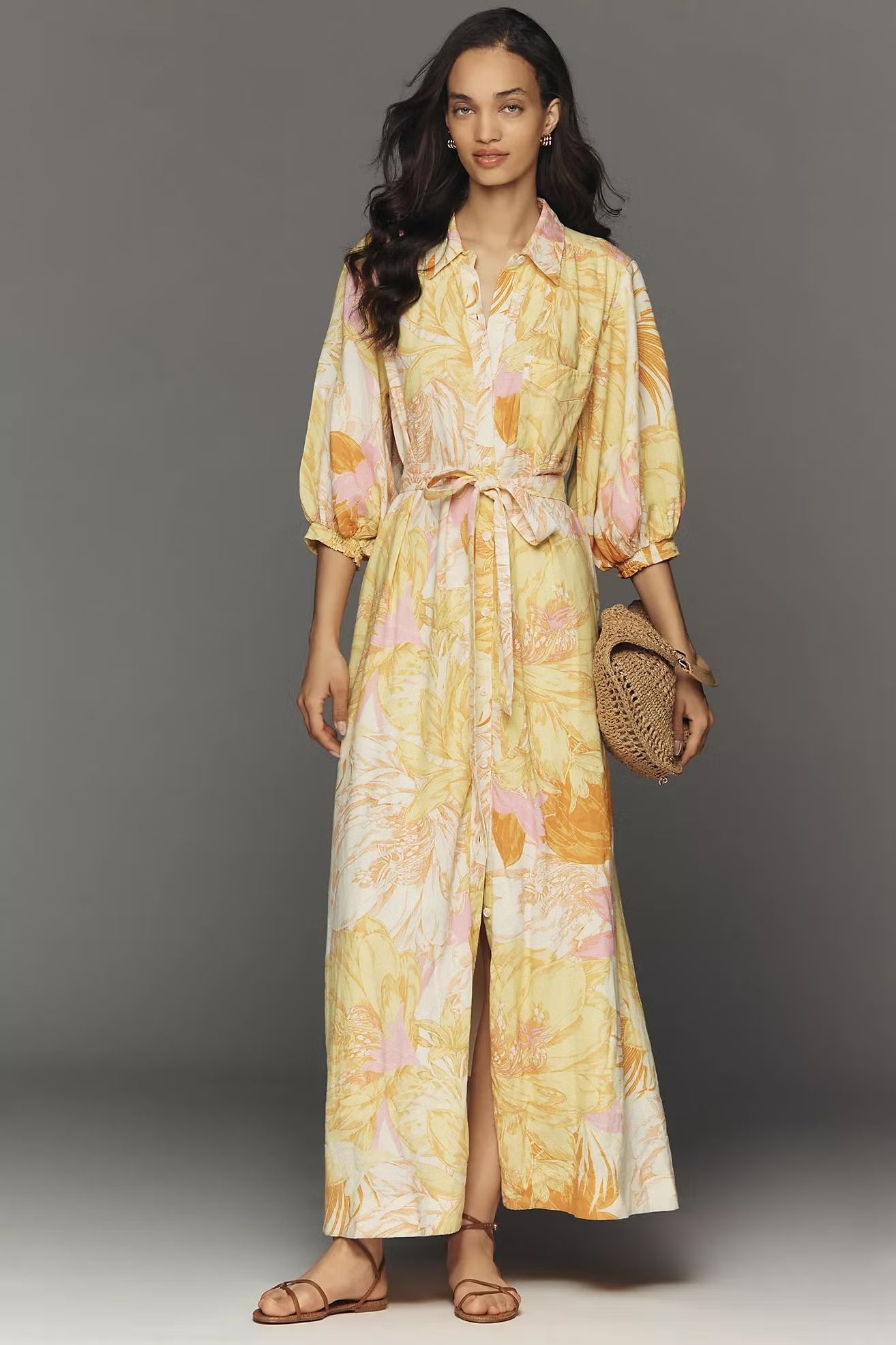 The Best Spring Dresses on AnthropologieShop Breezy Maxis, Workwear Midis,  and More