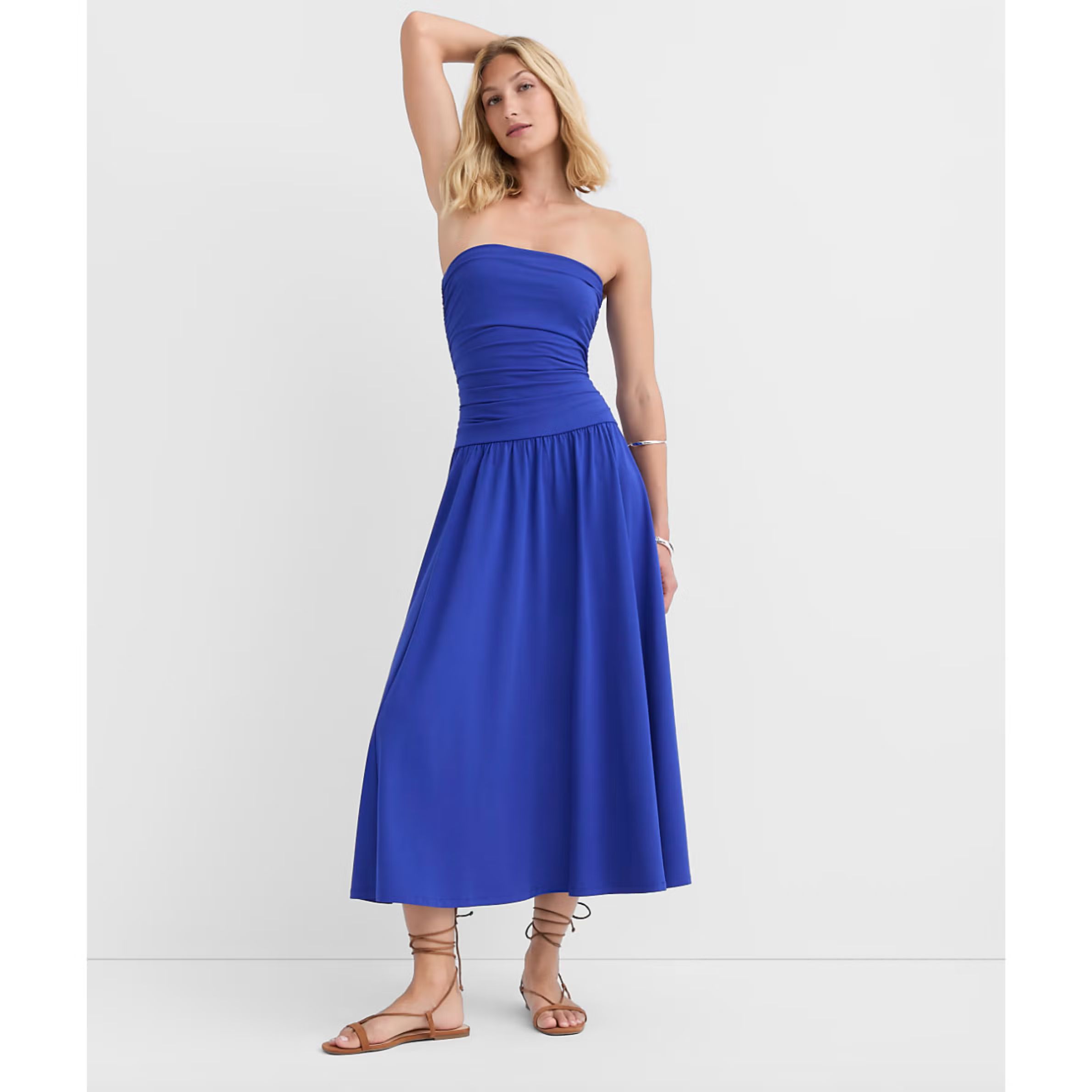Nordstrom Rack's $40 Cobalt Blue Dress Shows Cobalt Blue Isn't Just a Summer Color