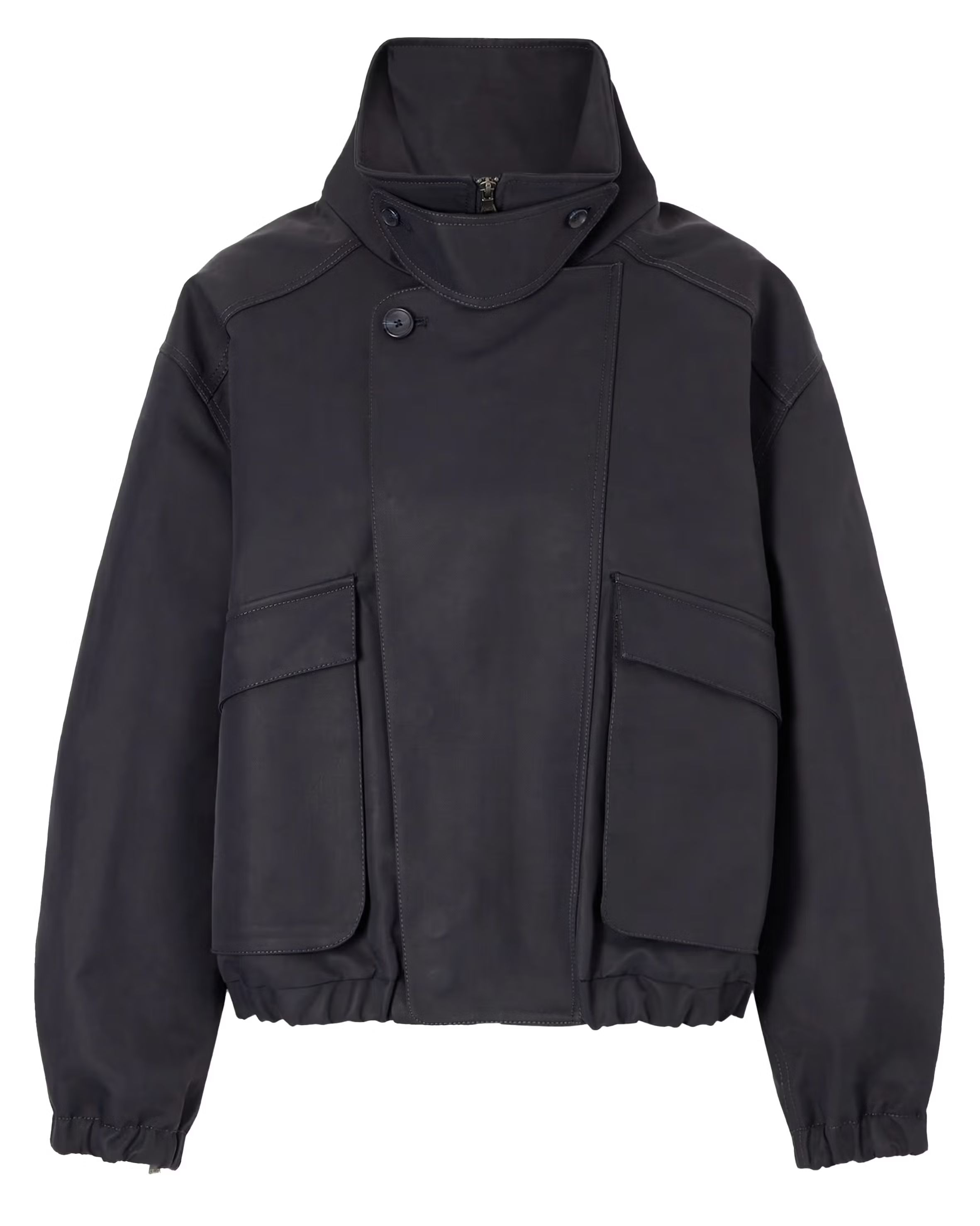 The 15 Funnel Neck Jackets Trending for Spring 2026